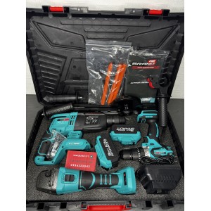 Набір акумуляторних інструментів Grand №3 (МШУ-20BL/PRO+ДА-20/13UBL+ПА-20/26 BL). Photo 2